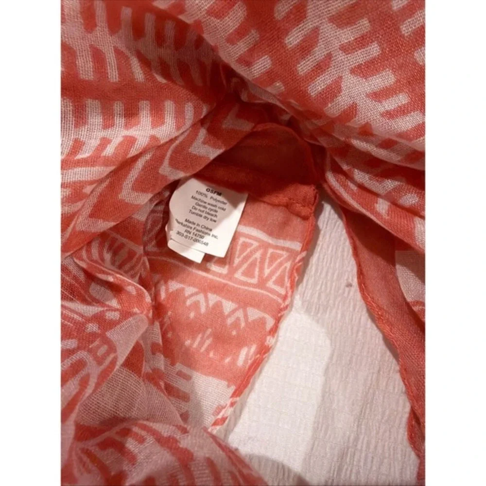 Lot Five Women's Scarves Chevron Geometric Palm Tree Paris Infinity‎ And Wrap